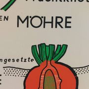 Affiche murale éducative vintage sur la biologie des plantes