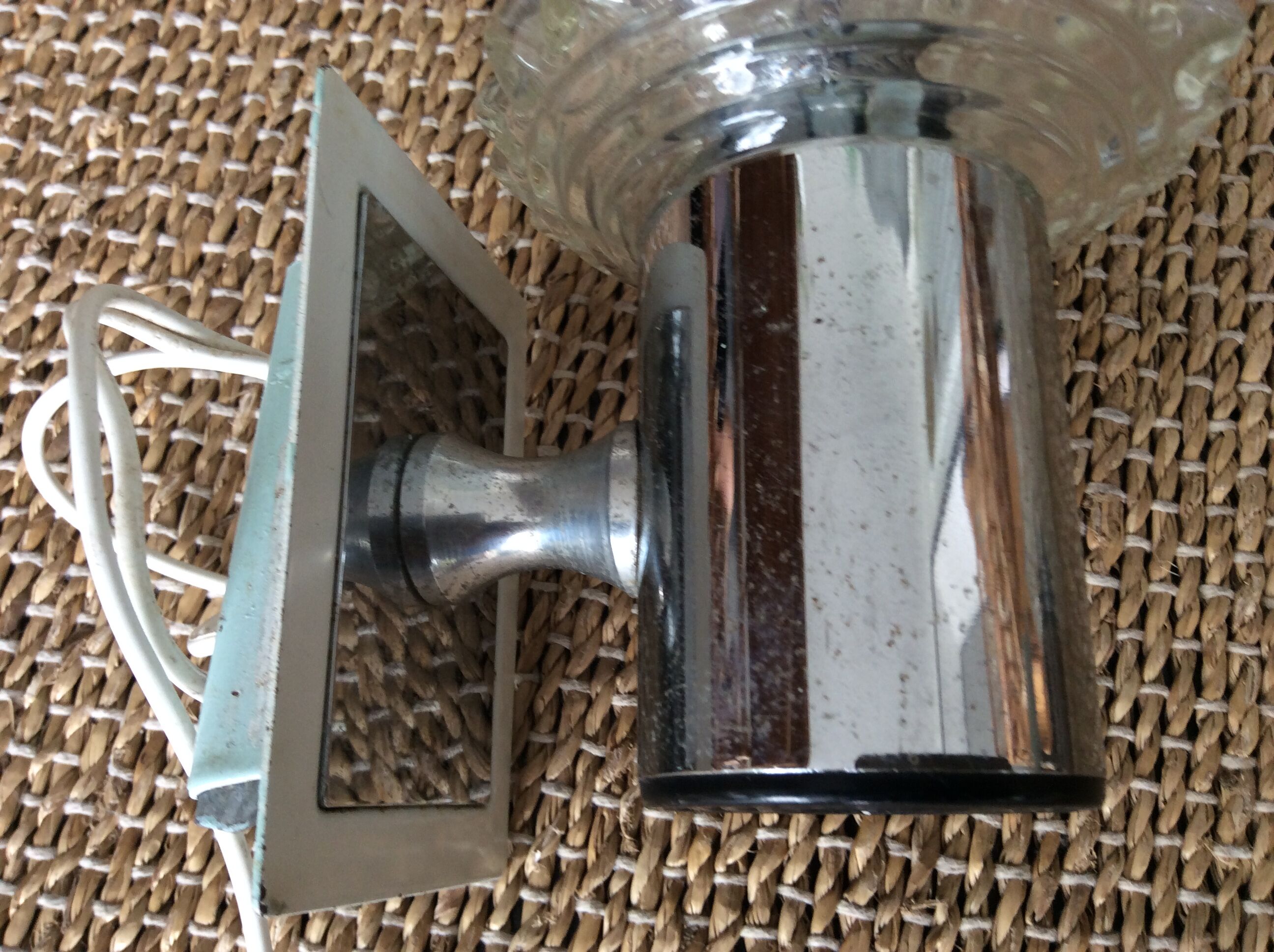 Pair of vintage wall lamps