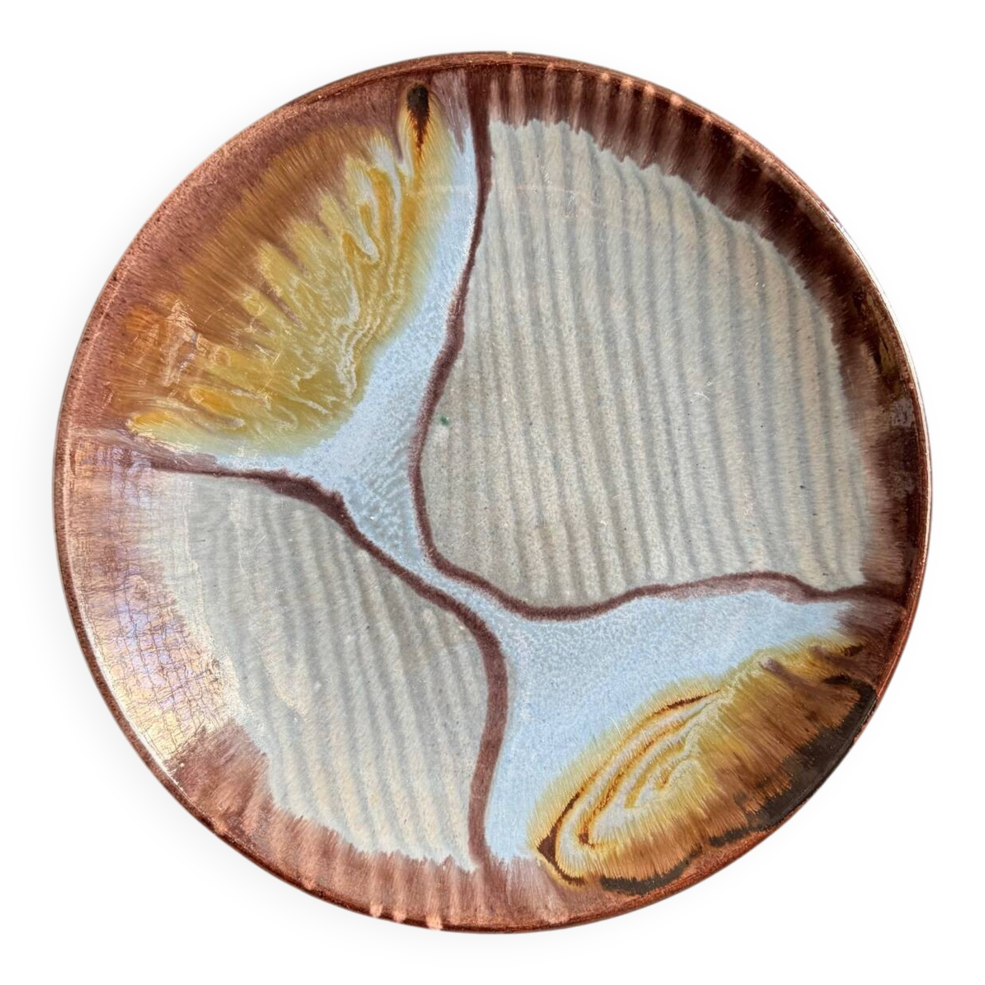 Kamionka Lysa Gora wall plate, 1960s