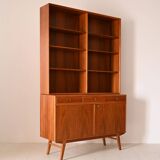 Nordic bookcase with sideboard