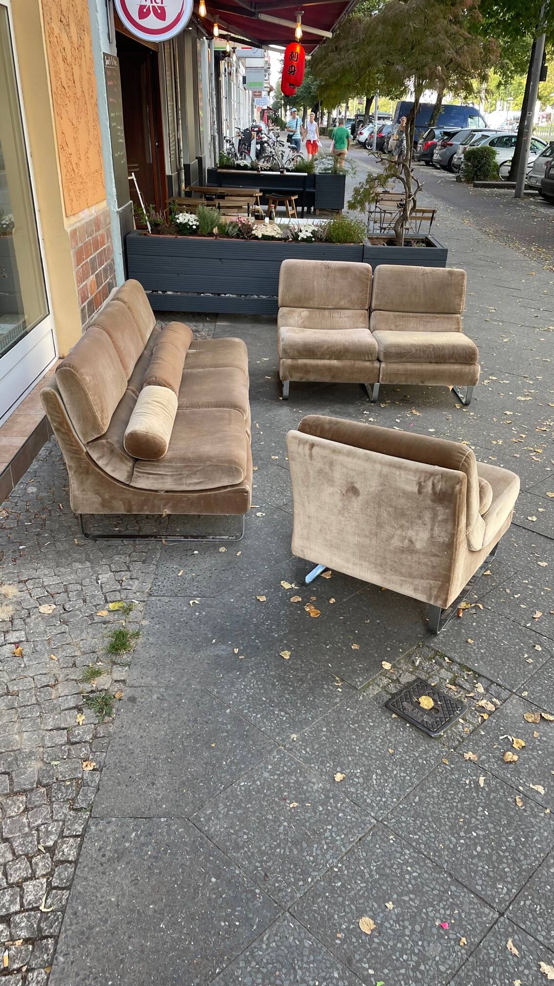 70s living room vintage modular fireside chair