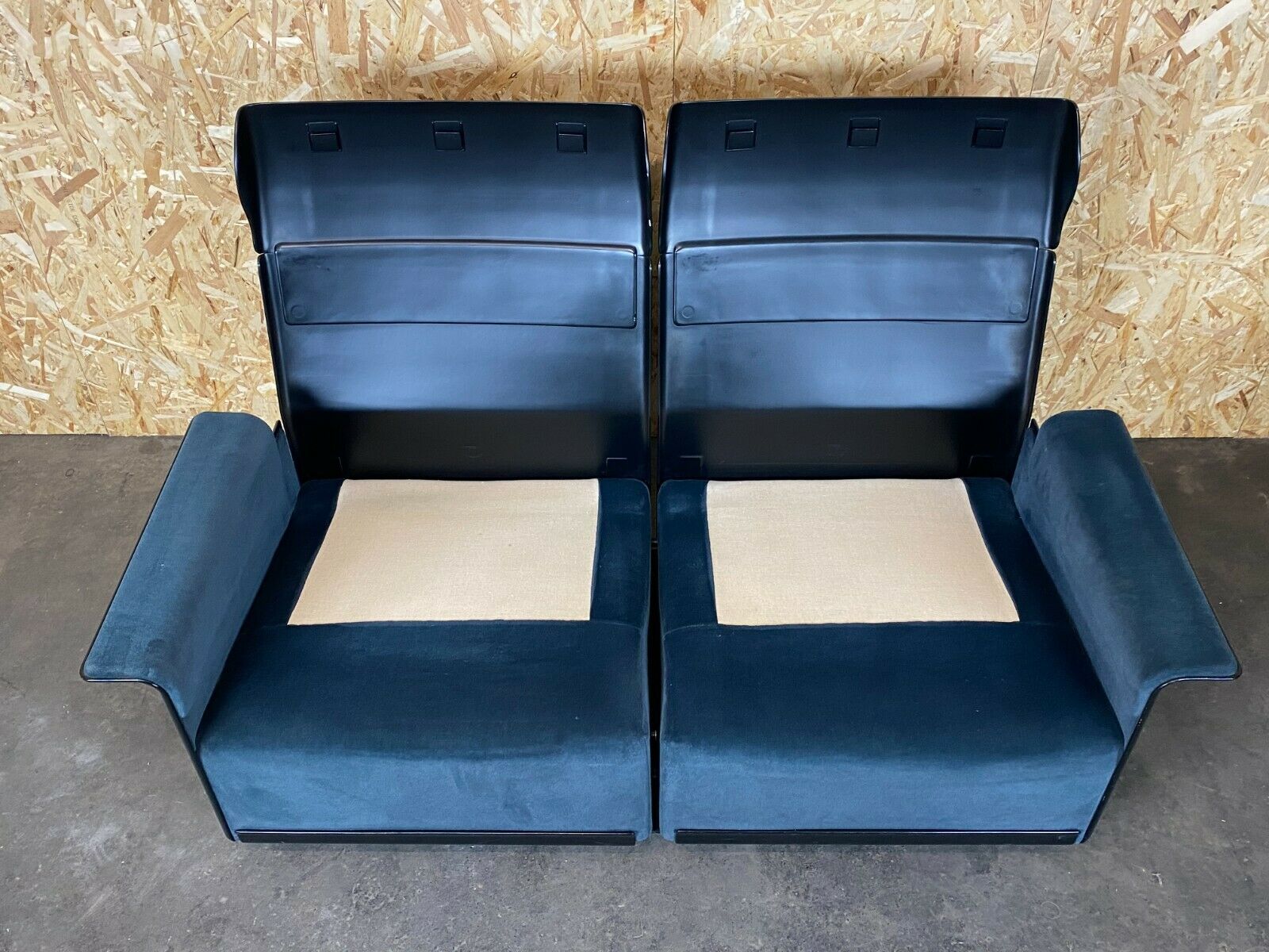 60s 70s Dieter Rams for Vitsoe armchair program 620 design couch fabric 1/3