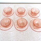 6 tasses rosaline