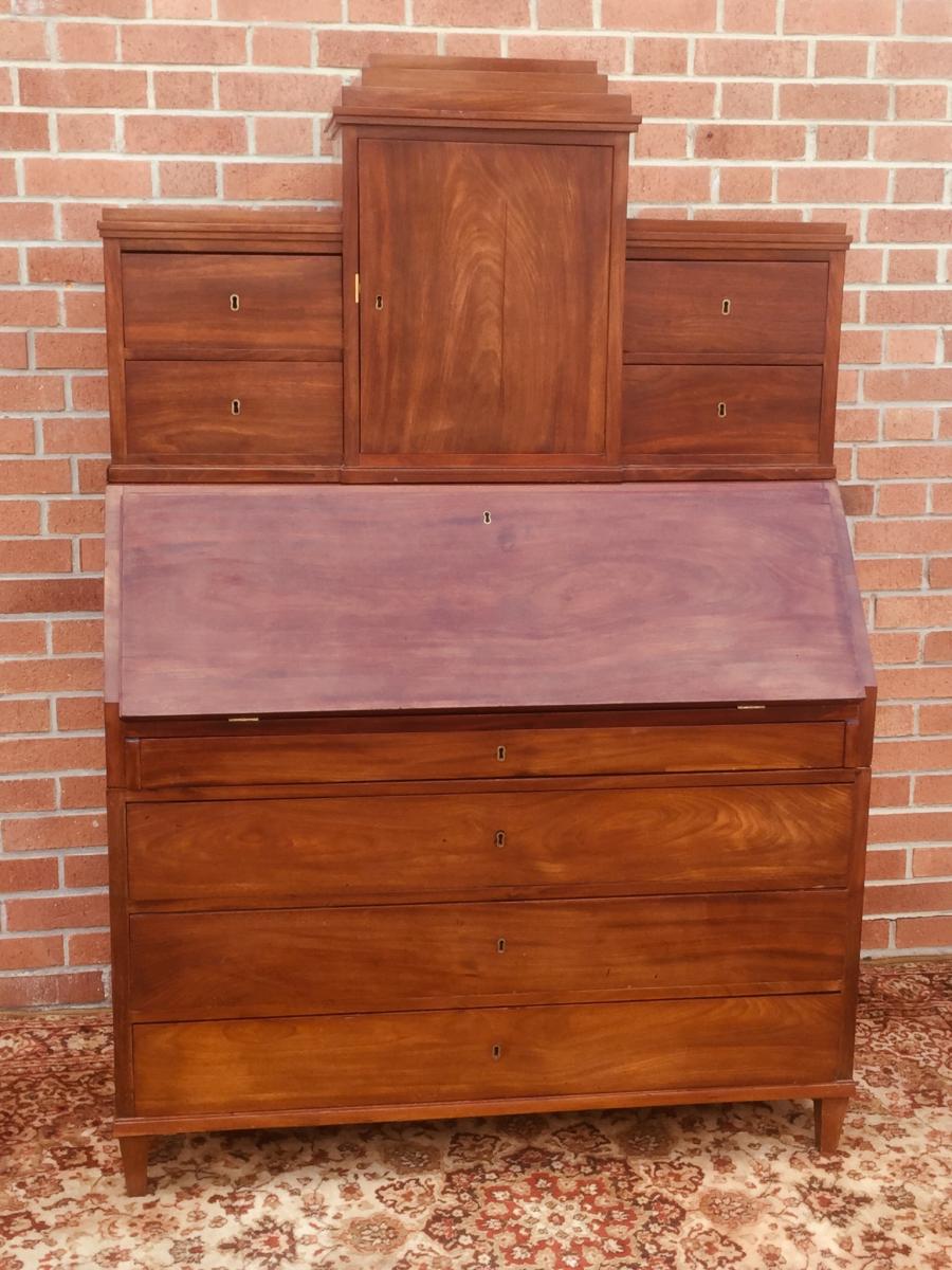 Bureau scriban d’epoque directoire en acajou