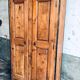 Wood and zinc cabinet