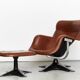 Chaise Karuselli et ottomane Yrjö Kukkapuro pour Haimi, 1965