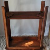 Vintage solid oak console