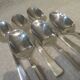 6 silver plated soup spoons by Christofle Concorde, 20.6 cm