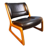 Fauteuil chauffeuse Baumann 1960s
