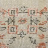 3x9 Cream Brown Persian Runner Rug, 88x272Cm