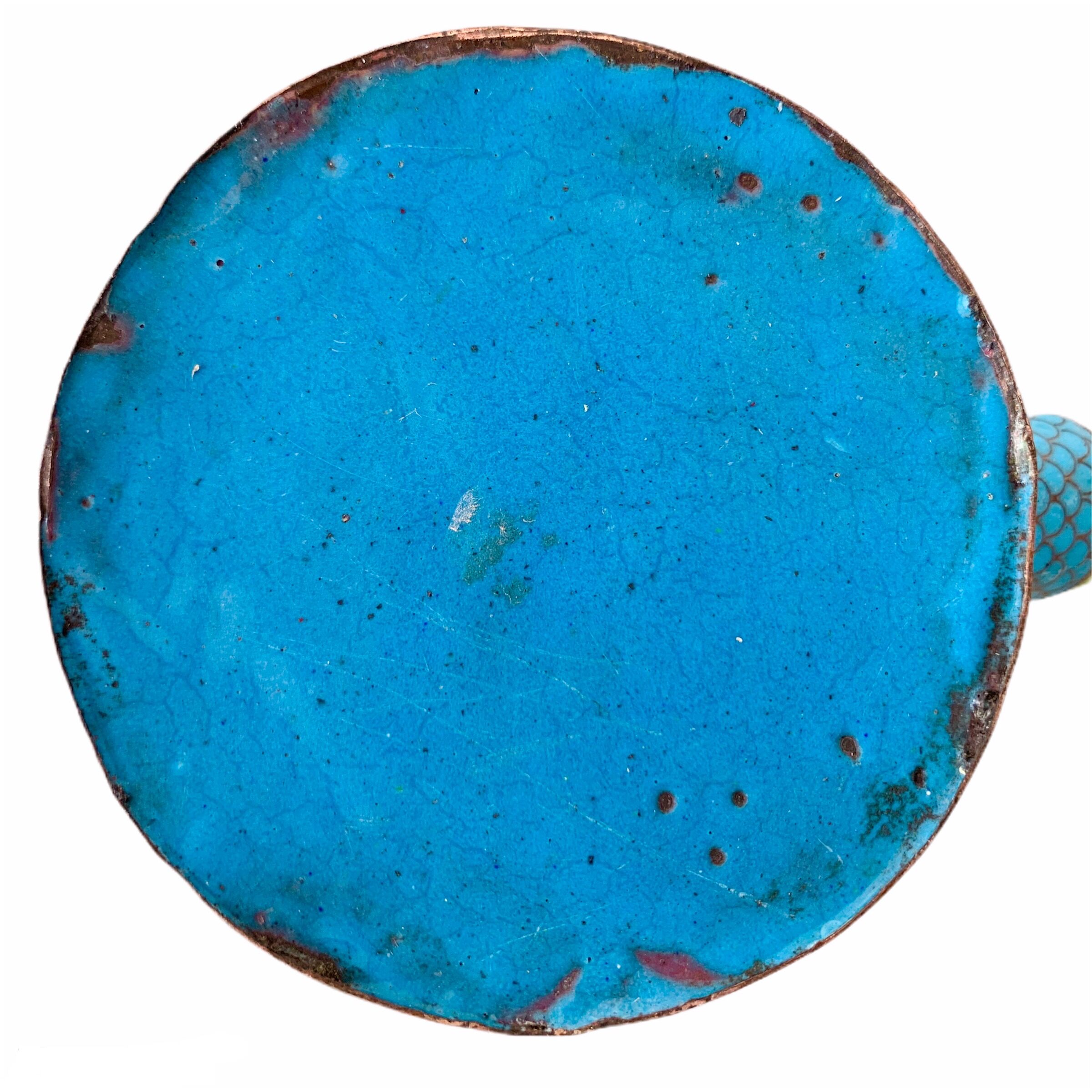 Teapot in enamels China