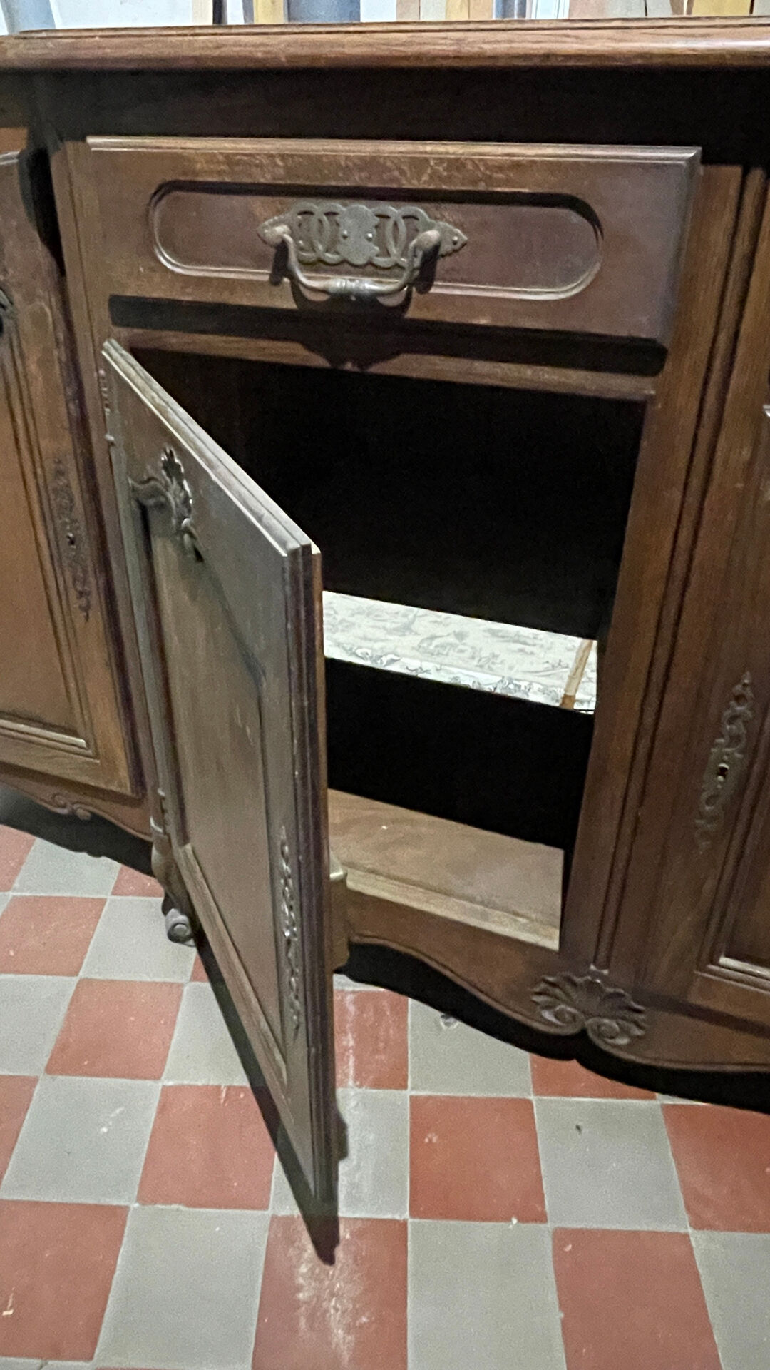 Wooden sideboard