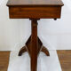 Travailleuse meuble d'appoint en bois, coffre & tiroir