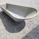 Old zinc bathtub