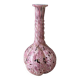 Pink blown glass bud vase