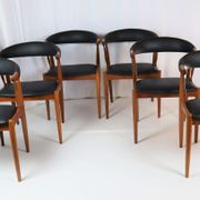 6 chaises scandinave en teck d'Andersen 1960