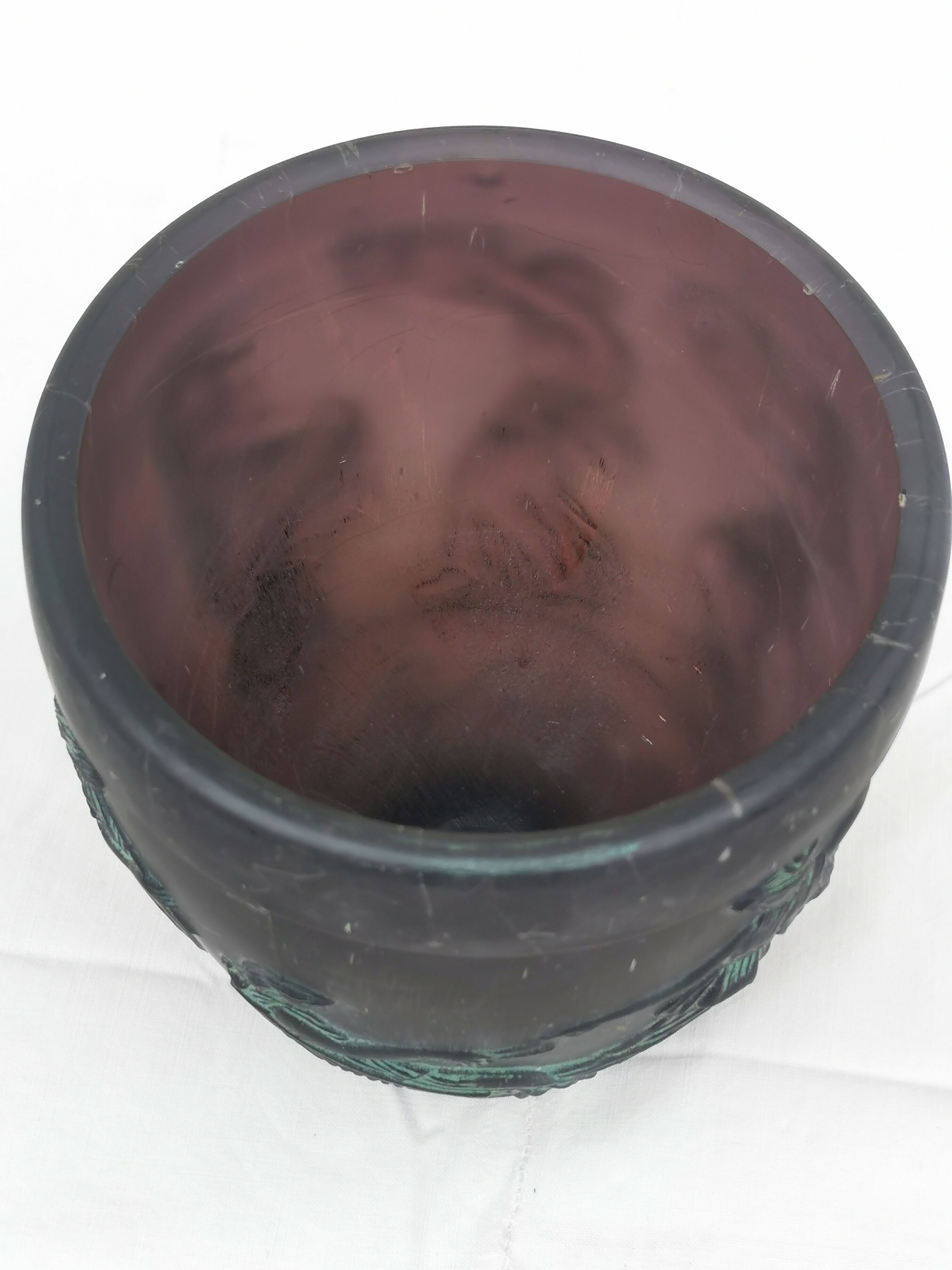 Art-deco vase signed "georges de feure"