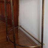 Console table gold