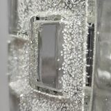 Lámpara de techo " Voghera" de cristal. Italia, 1970s.