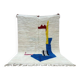 Tapis bérbere fait main traditionnelle 250cmx150cm