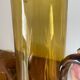 Amber blown glass orangeade service from the 1970s.