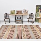 5x9 Soft Pastel Red Vintage Kilim Rug 150x290Cm SK 32959