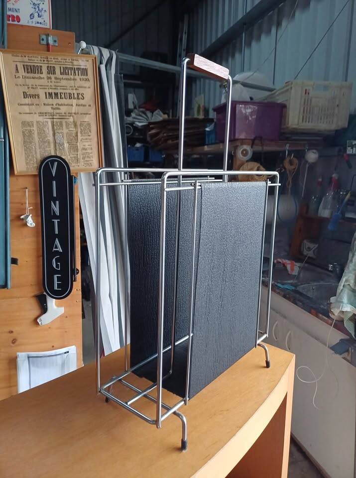 Vintage Magazine Rack 1960 Design