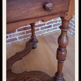 Gaïac wood table from the 17th century