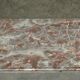 Antique marble fireplace in Saint Remy, Louis XVI style.