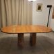 Vintage pink marble dining table