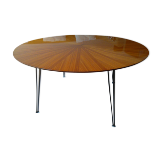 Round coffee table 60s/70s