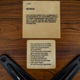 Armchair and ottoman by Charles et Ray Eames, Herman Miller edition, 1970