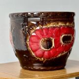 Pot de fleurs vintage ouest-allemand 887-22