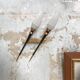 Pair of vintage metal and brass sconces