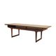 Table basse en palissandre danois avec étagère, années 1960
