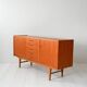 Danish sideboard in teak with central drawers. Denmark, late 1950s