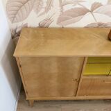1960s sideboard with beautiful chevron marquetry