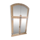18th-century solid oak mirror window