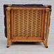 Fauteuil danois vintage, années 1970, cuir, bois de chêne
