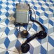 Vintage bakelite dial phone