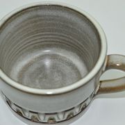 Marius and Huguette Bessone ceramic cup and saucer