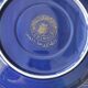 Vintage blue Taous dinnerware set of 21 pieces in very good overall condition.