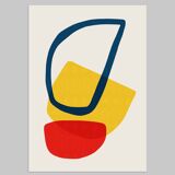 Abstract art prints. (50x70cm)