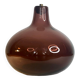 Plum glass lamp base