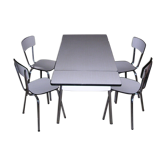 Table en formica et ses 4 chaises