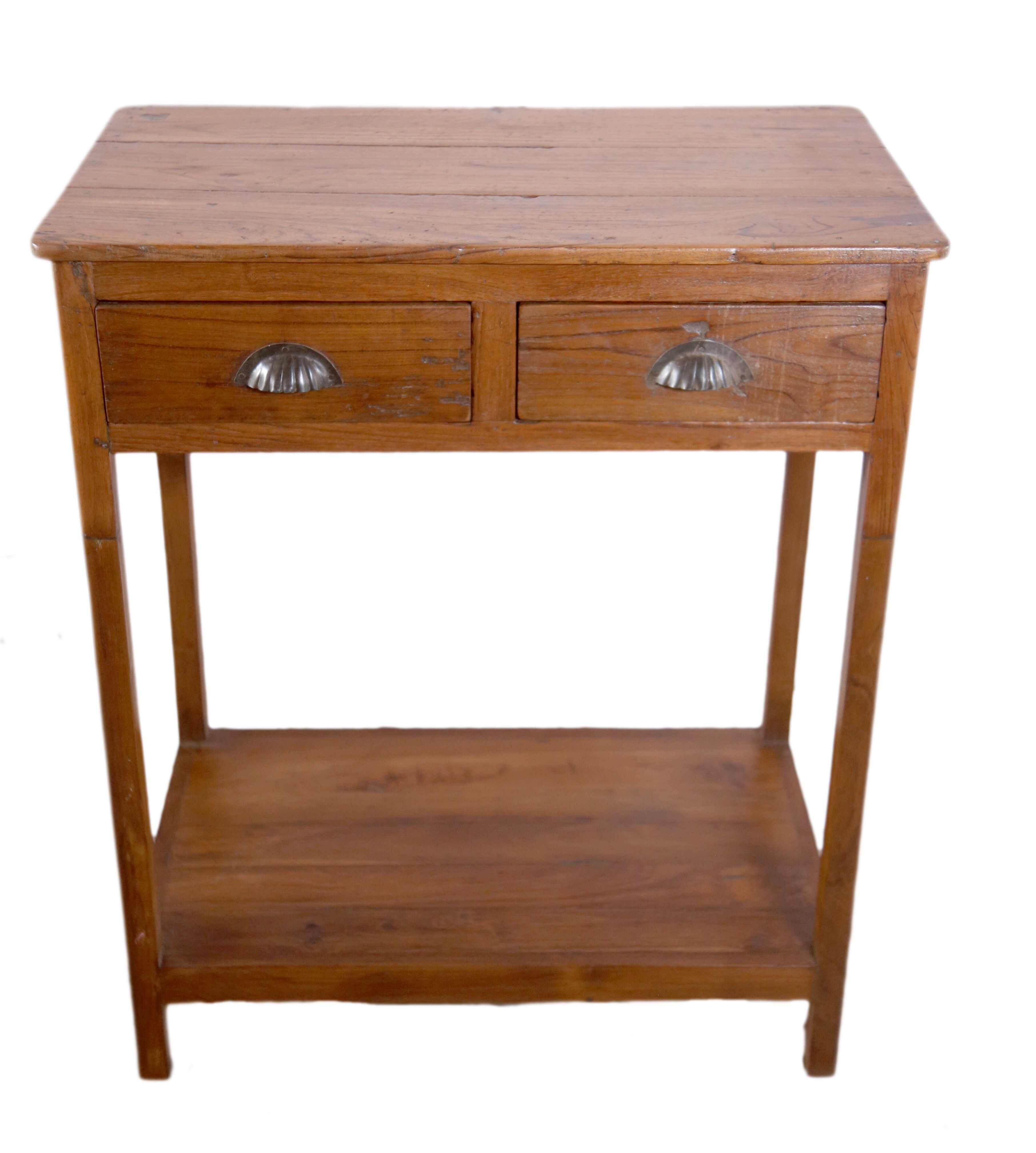 Old Burmese teak console