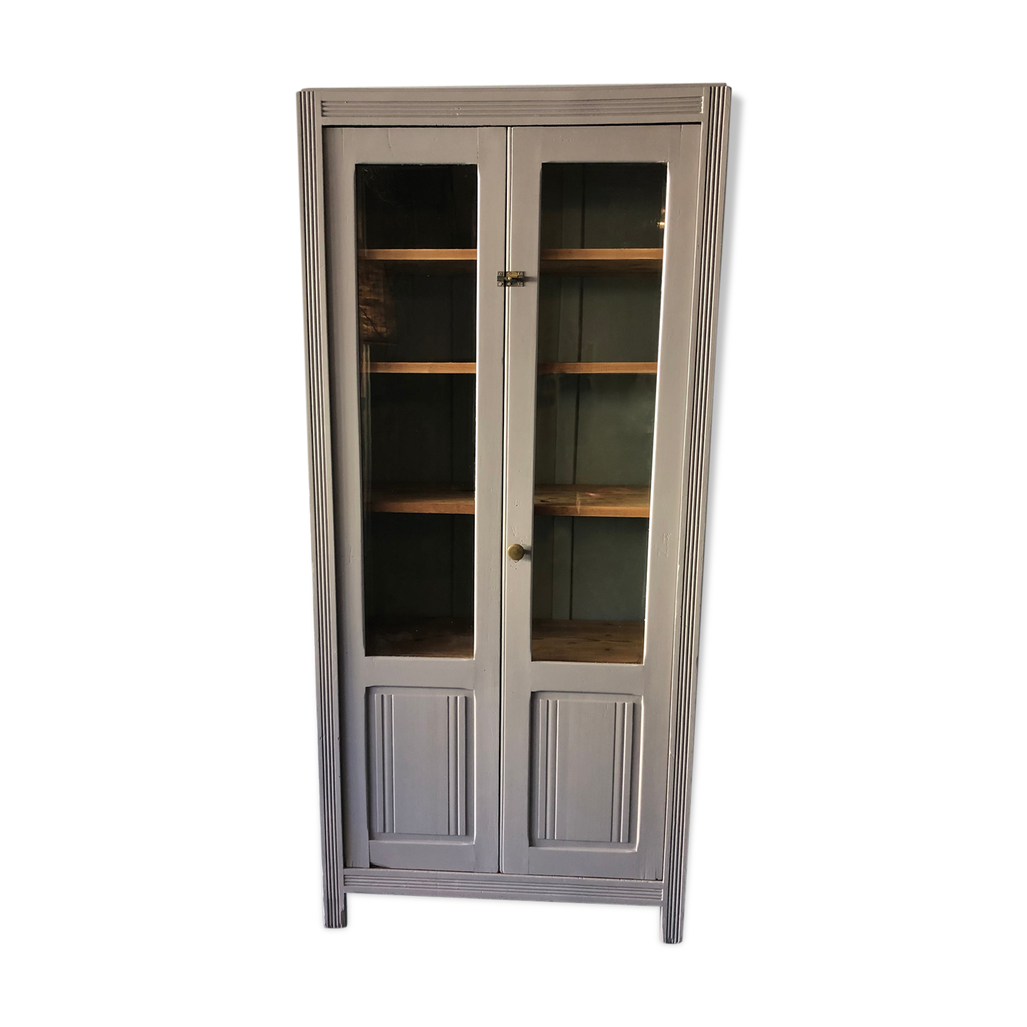 Glass-glazed Parisian wardrobe