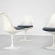 Set of "Tulip" chairs designed by Eero Saarinen for Knoll International.