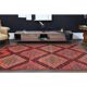 1970s Turkish Hand-Knotted Wool Cotton Red Area Rug 189x307