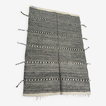 Kilim Berber rug Moroccan Zanafi 1m51 x 1m03